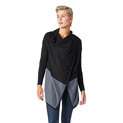 Amazon.com: Smartwool Women's Edgewood Wrap Sweater Black S